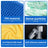 Silicone Pet Grooming and Bath Gloves Set, Anti-Scratch Protection