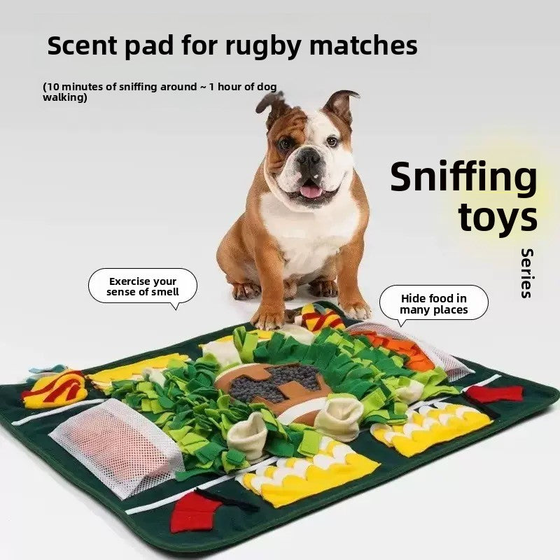 Interactive Pet Snuffle Mat for Dogs and Cats, Scent Foraging