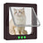 ABS cat and dog flap door in Brown, size Extra Large