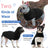 Black snug fit dog comfort vest, in Black, image 2