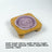 Slanted Ceramic Cat Bowl with Flower Design and Optional Stand for Neck Comfort