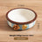Hand-Painted Ceramic Pet Bowl with Anti-Spill Design