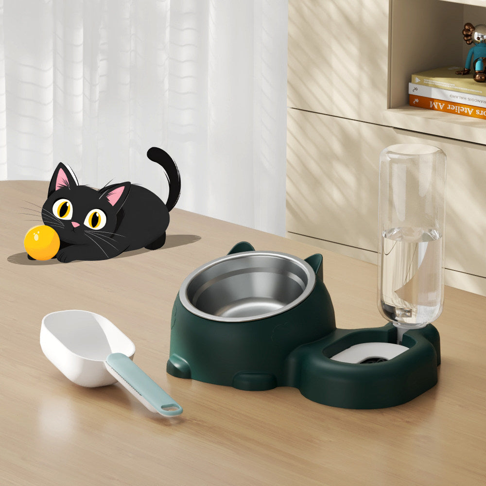 Gravity refill pet food and water bowl set, photo 13 of 13