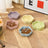 Flower Shaped Slow Feeder Ceramic Pet Bowl
