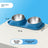 Anti-Spill Pet Food Bowl with Stainless Steel Insert