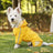 Hooded four leg dog raincoat, available in 19 styles, sizes Small to 2XL, image 48