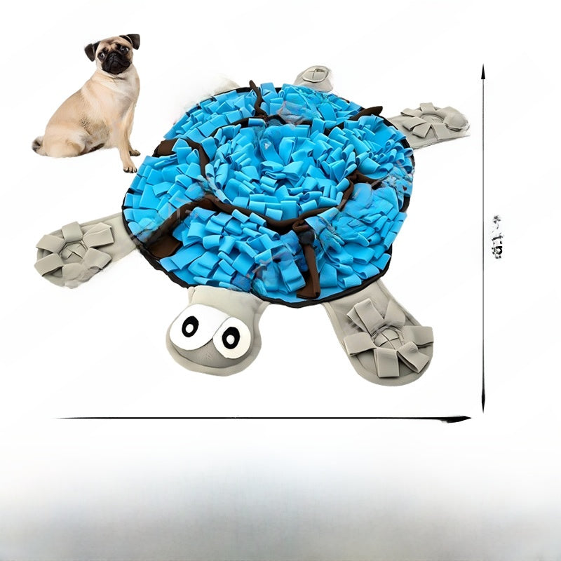 Dog puzzle snuffle mat for slow feeding and mental stimulation - view 26