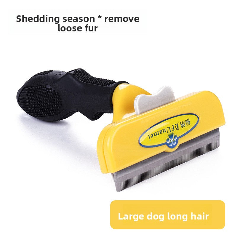 Deshedding Brush for Dogs and Cats, Short and Long Hair Coats