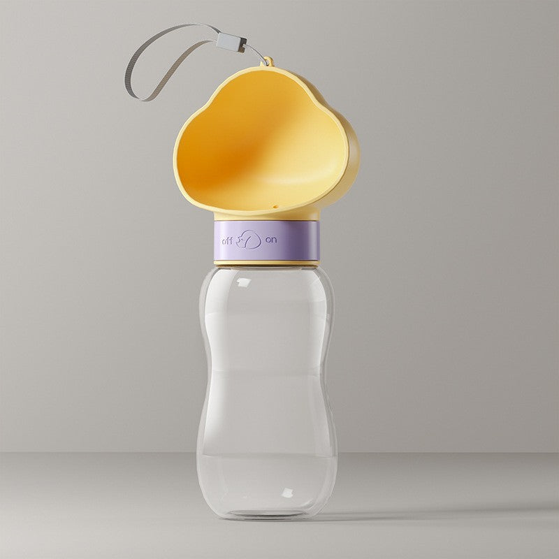 Portable water dispenser for puppies