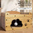 Cat bed with built-in corrugated cardboard scratching board, product image 5