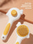 Dual-Function Pet Grooming Brush for Massage and Hair Removal