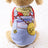 Breathable mesh summer pet vest for dogs and cats in Crab Back, close-up detail
