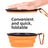 Portable Pet Foldable Food Water Bowl