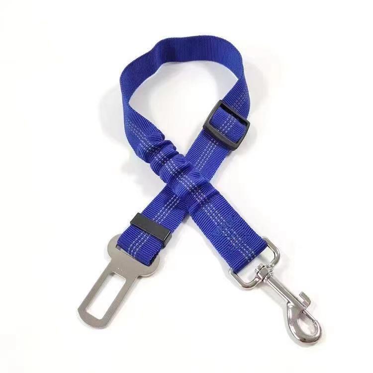 Short elastic dog lead and car seat belt, ideal for everyday use