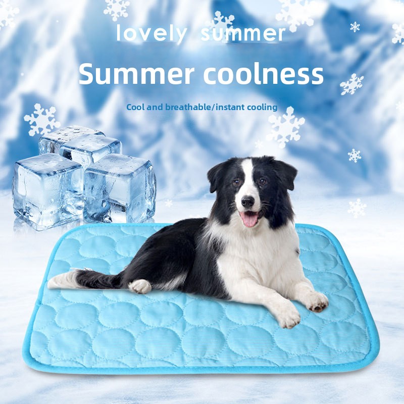 Pink soft cool pad for cats and kittens