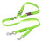 Adjustable dog car seat belt leads in ten colours