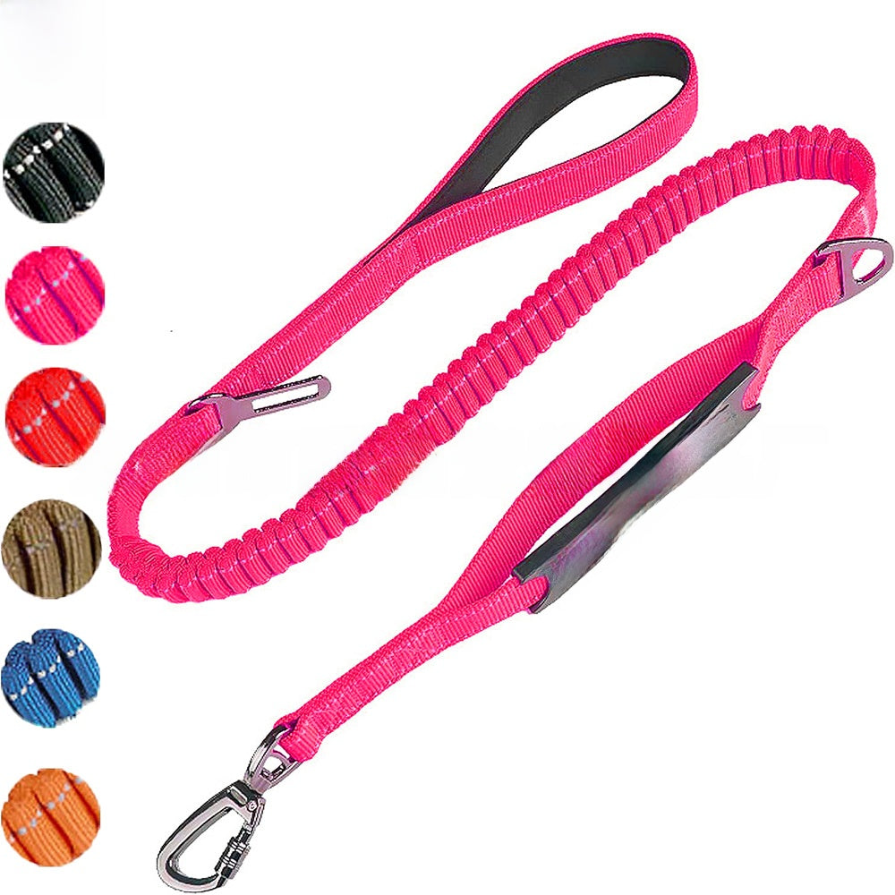 Elastic bungee dog lead, available from Pet Royale UK