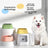 Floating Pet Water Bowl with Anti-Tip Base for Cats and Dogs, Detachable and Easy to Clean