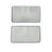 Double Layer Cat Litter Trapper Mat, Flat or Raised Edge Design