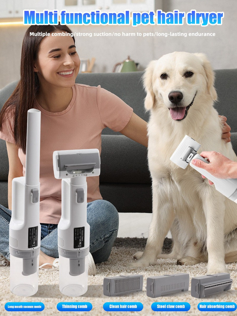 Low Frequency Pet Grooming and Hair Removal Tool for Dogs and Cats