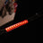 Striped light up collars for dogs and cats in blue and green