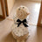 Summer pet dress with lead ring for dogs and cats, image 2