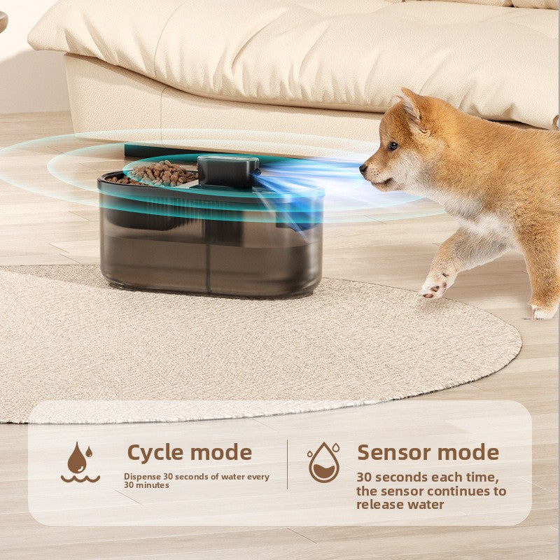 Intelligent pet drinking water feeder