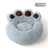 Bear Paw Pet Sofa Bed with Soft Long Plush for All Seasons