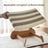 Vintage style corrugated cat lounge chair shown from the side angle - photo 3