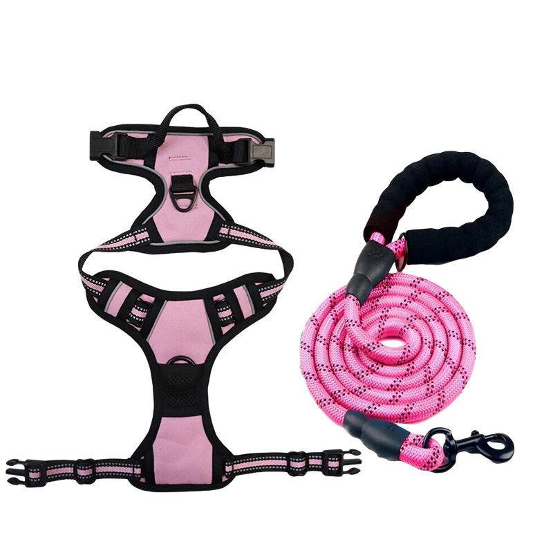 No-pull soft padded dog harness, main product photo