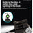 Retractable double dog lead with LED light, ideal for everyday use