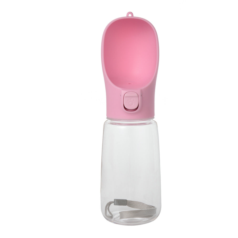 Leak-Proof Pet Travel Water Cup in 300ml to 550ml for Cats and Dogs, Six Colours