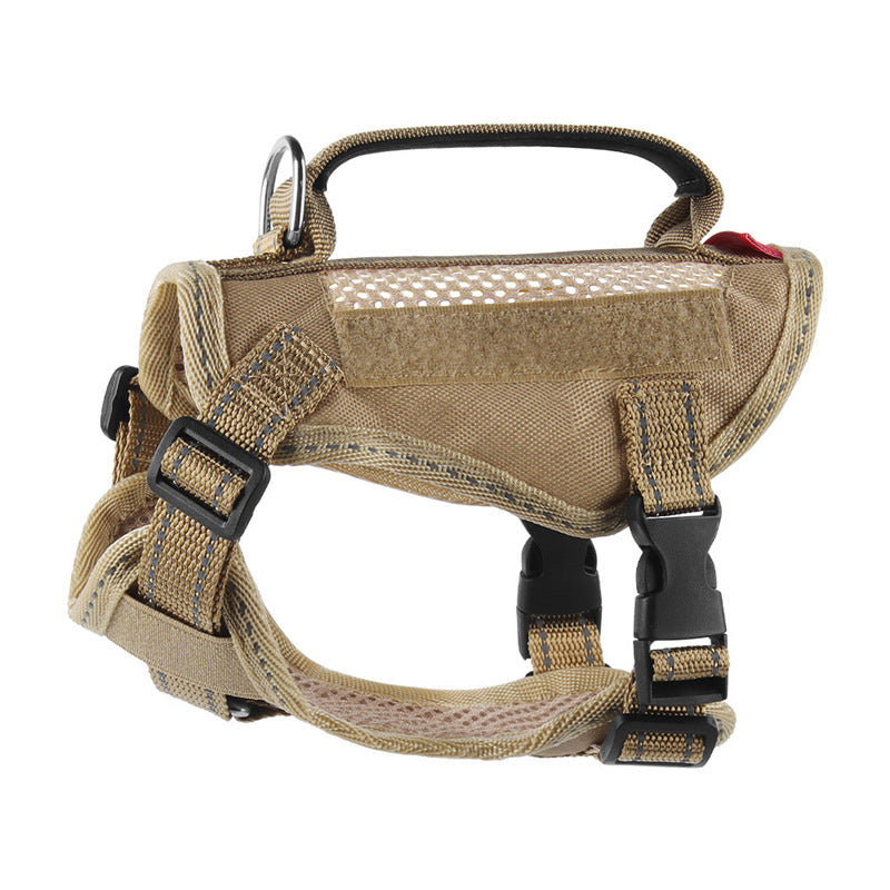 Black escape resistant cat harness with elastic lead, view 8