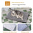 Grey self-heating pet pad with removable washable cover, photo 3