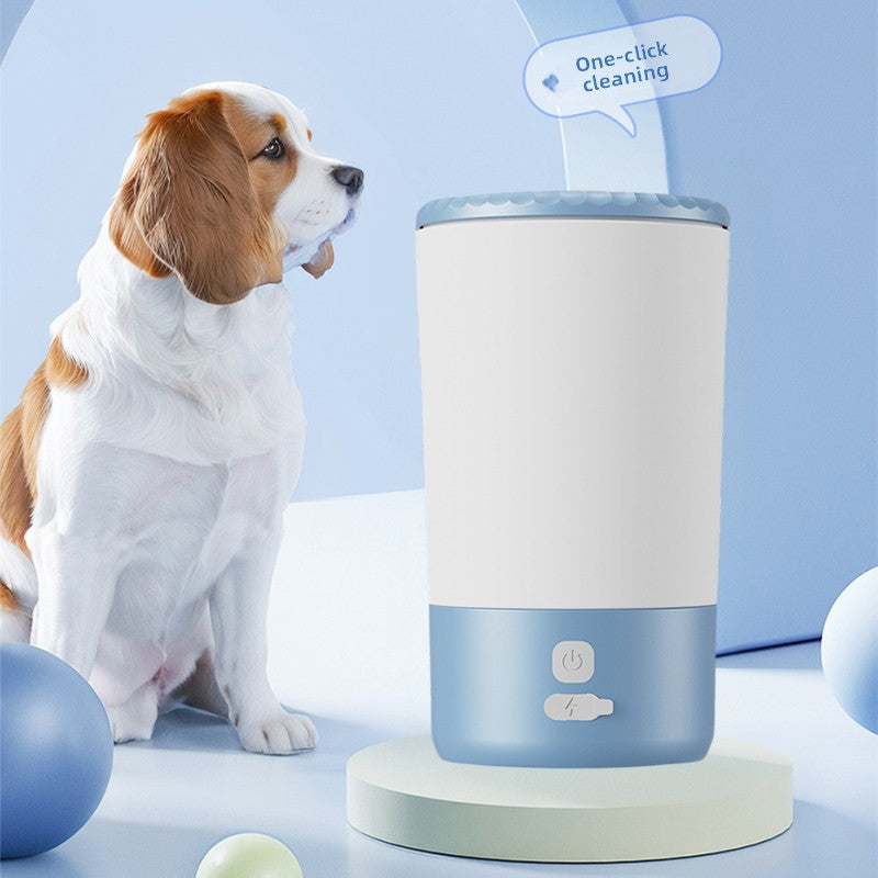 IP67 Waterproof Dog Paw Washer Cup, Motorised or Manual