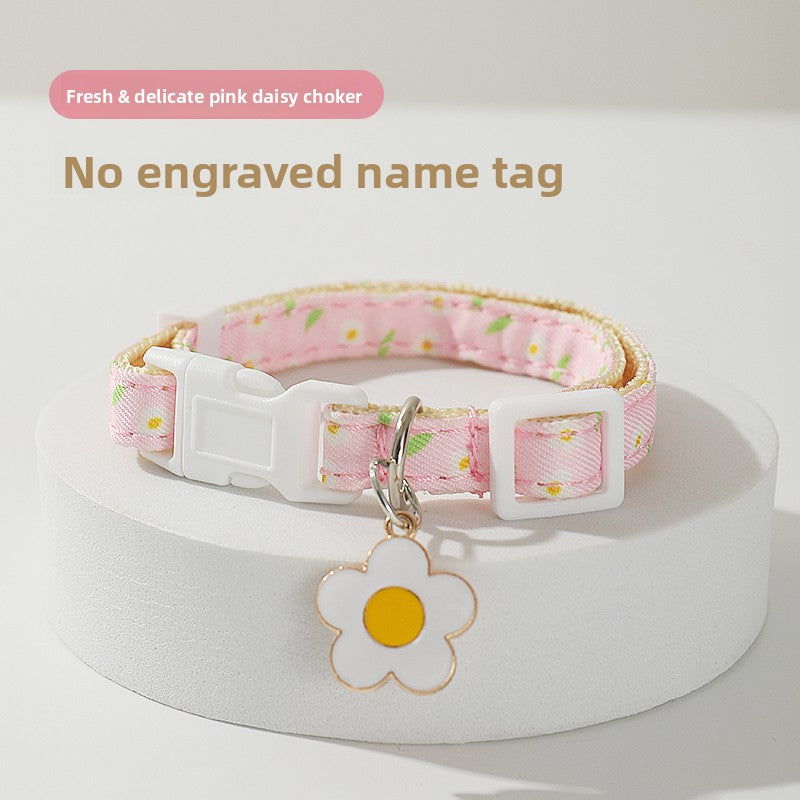 Breakaway cat collar with bell in fresh yellow, product image 12