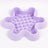 Pet Slow Feeder Bowl with Non-Slip Base in Square or Hexagonal Plum Blossom Shapes