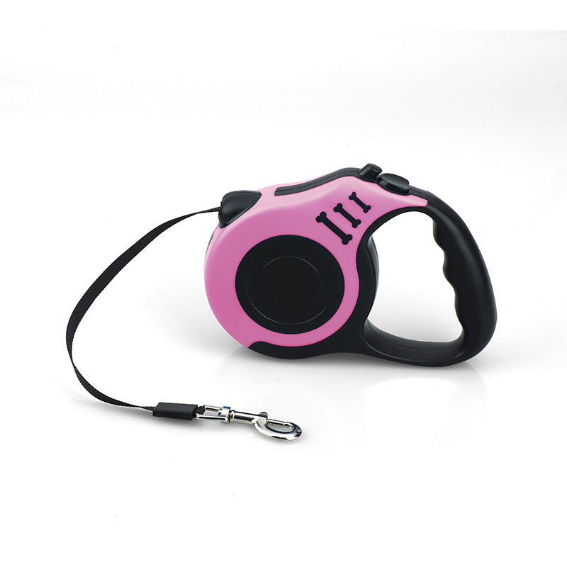 Nylon retractable dog lead with anti-slip handle, product image 10