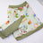 Elbow protection dog pyjamas for large dogs in Country Bunny, close-up detail