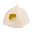 Enclosed triangle cat nest bed with cosy entrance opening, photo 11
