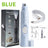 Rechargeable Dog Nail Grinder with 3 Grinding Heads, Quiet Polisher