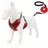 Mesh reflective dog harness, available from Pet Royale UK