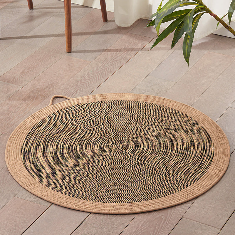 Woven rope cat scratching bed and round nest, photo 3 of 5