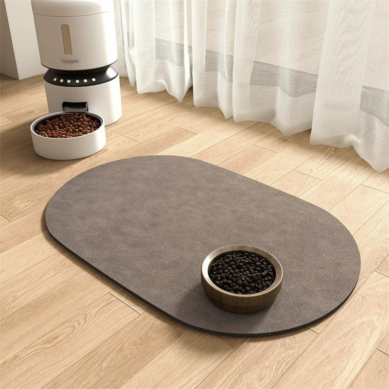 Quick-dry diatomite pet feeding mat, second detail photo