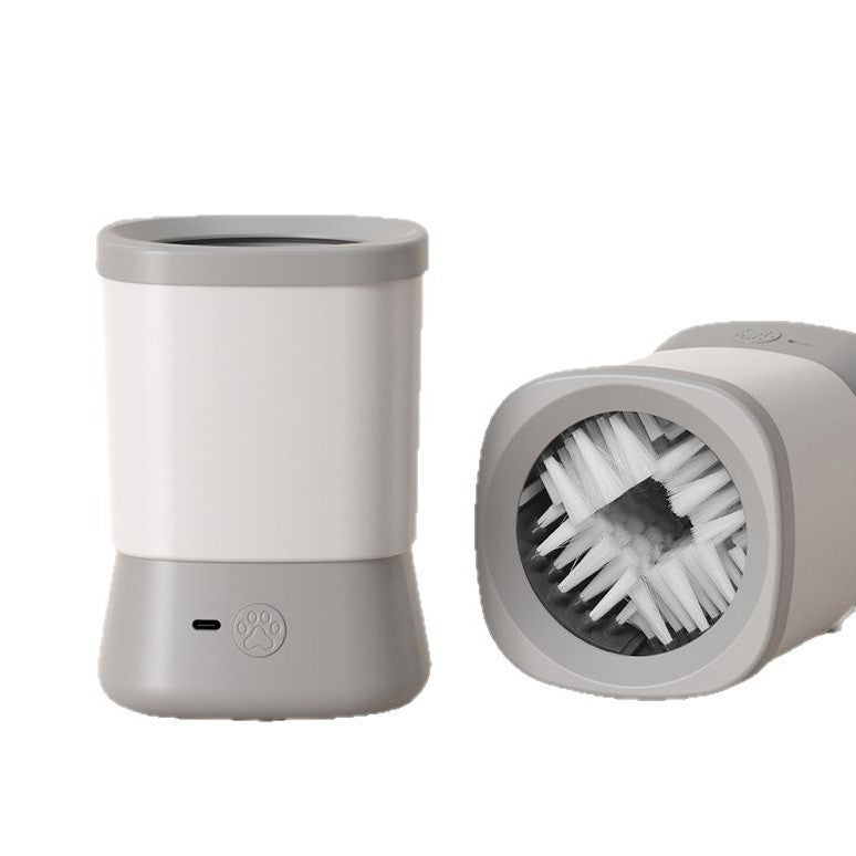 Waterproof Automatic Pet Paw Cleaner with Silicone Bristles
