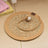 Round woven cattail grass cat scratch mat, sizes from 40cm Diameter