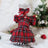 Halloween and Christmas pet dress for dogs and cats, material detail