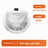 Clip-on desk cat hammock bed with soft plush and foldable frame, product image 7