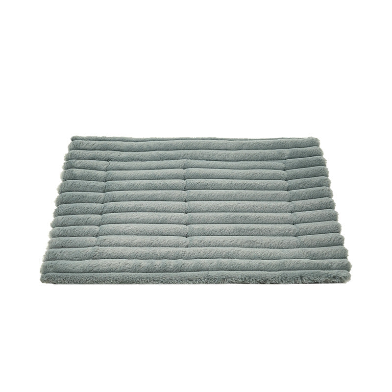 Cotton Velvet Pet Lying Mat, Machine Washable Warm Bed
