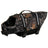 Dog life jacket swim vest with adjustable straps in floral print, view 34
